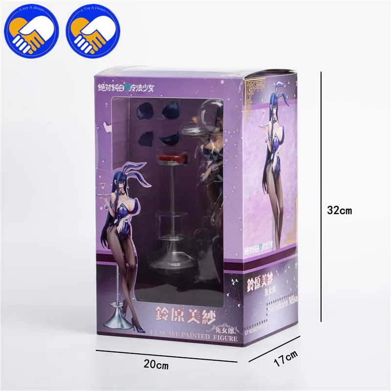 Новинка 28 см сексуальная фигурка Mahou Shoujo Misa Suzuhara Bunny girl игрушки для взрослых