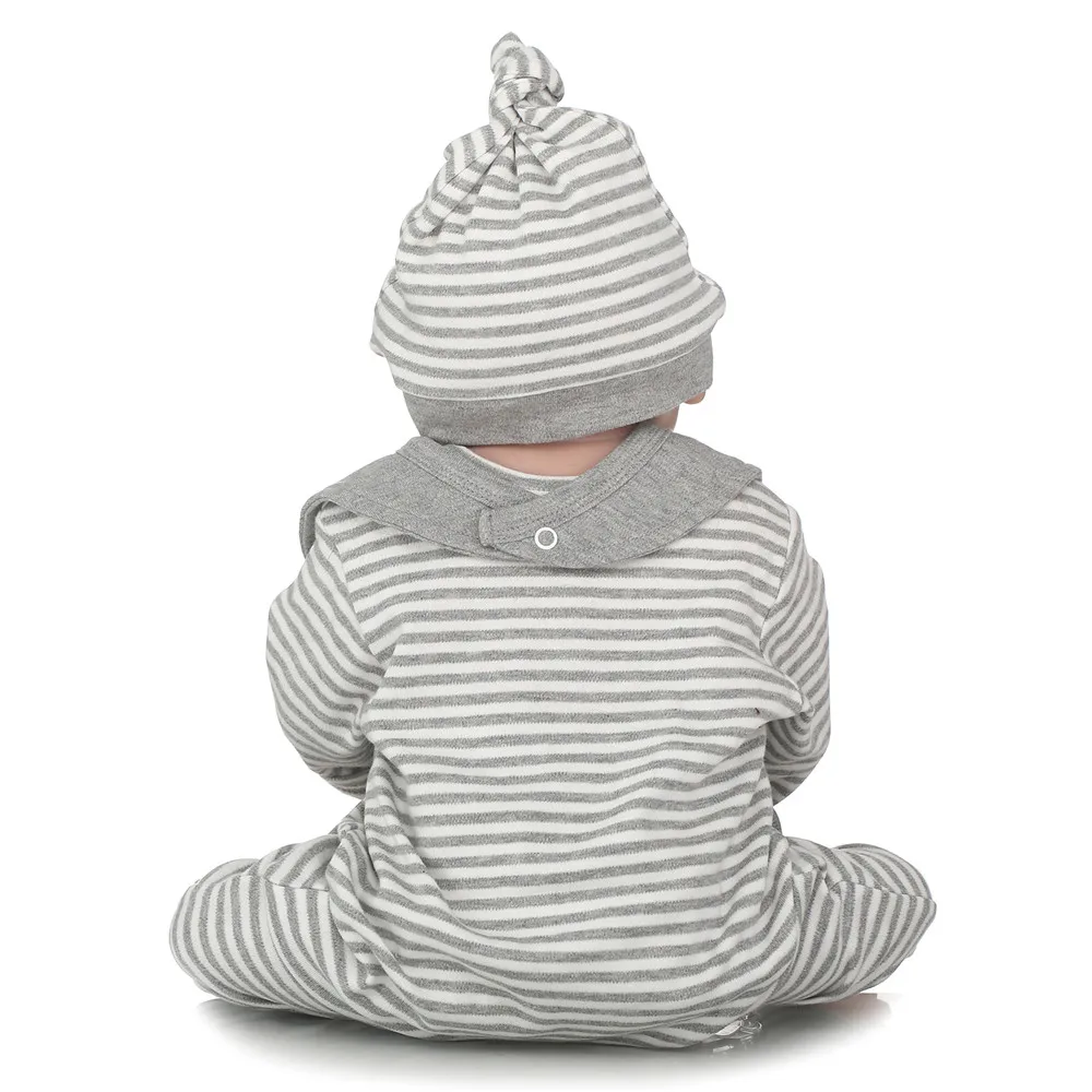 Полное Силиконовое боди Reborn Baby Doll Toys 2" Реалистичная силиконовая кукла-младенец Новорожденные куклы дети подарок на день рождения Bathe Toys bonecas