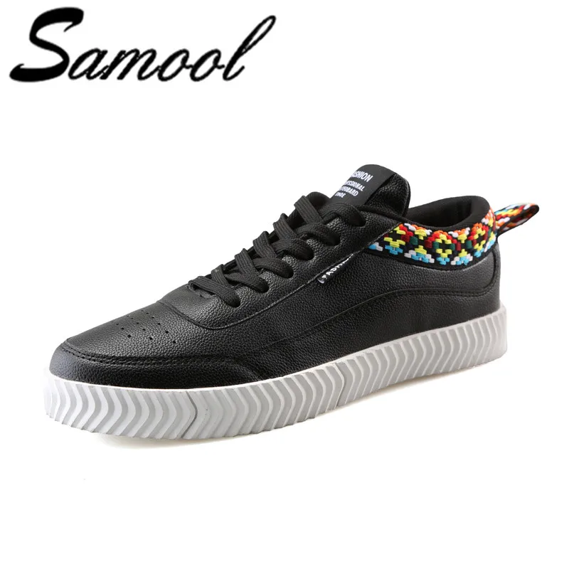 Casual Shoes Men Winter Leather 2018 Vintage Flats Lace-up Moccasins Chaussure Homme Comfortable Slip on wx5 | Обувь