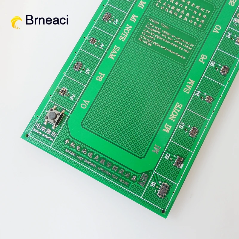 Brneaci Android телефон профессиональная плата активации батареи pcb с USB кабелем для Samsung