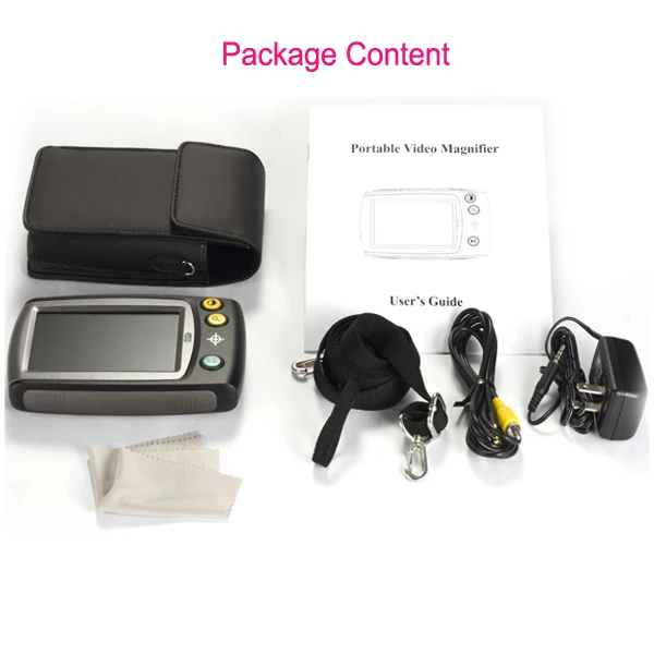

Electronic Magnifier 4.3 Inch LCD 20x Magnifier with LED Video Out 7 Color Mode Low Visual Aids Digital LUPA Magnifying