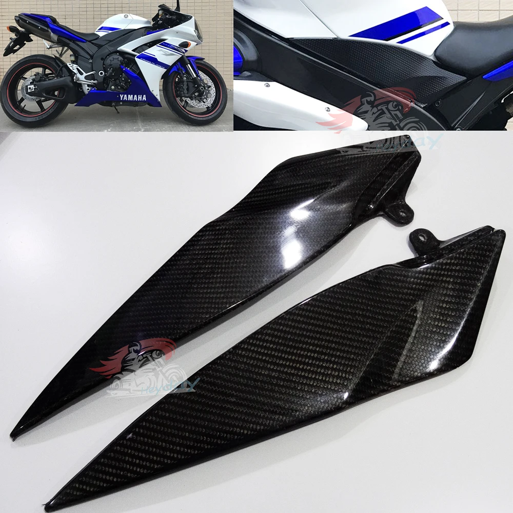 

For Yamaha R1 2007 2008 TWILL Carbon Fiber TANK SIDE PANELS