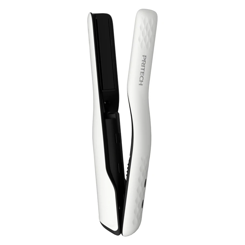 White 2 в 1 щипцы для завивки волос выпрямитель для укладки Rolloer Styler завивочные инструменты палочка для завивки волос и выпрямления волос Styler USB - Цвет: White