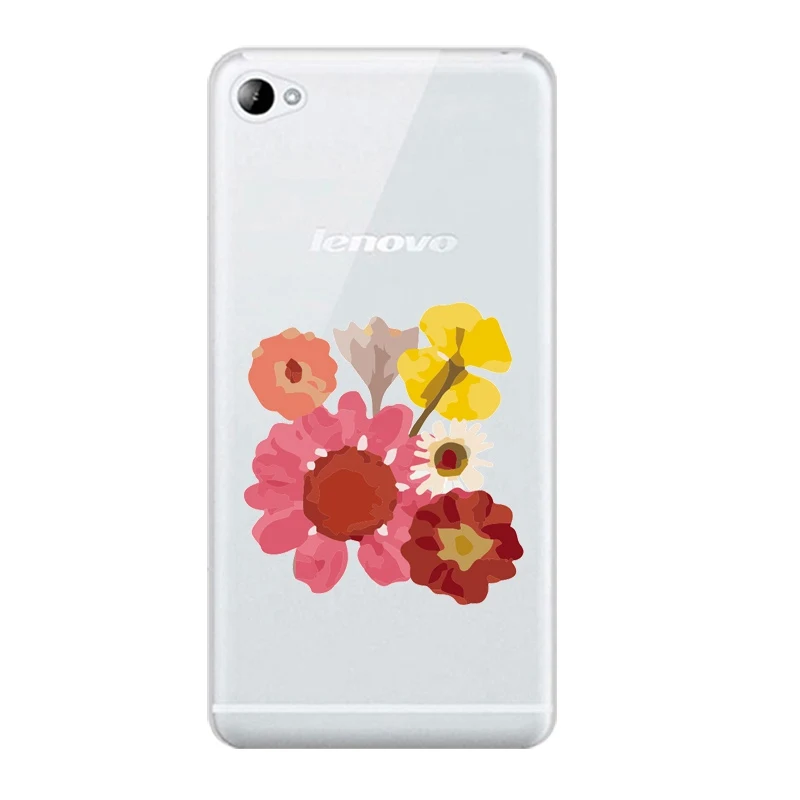 Мягкий прозрачный ТПУ чехол Windbell для Lenovo S60 S90 A2010 A1000 A5000 A7000 K4 K5note Flora Coque Fundas Cover