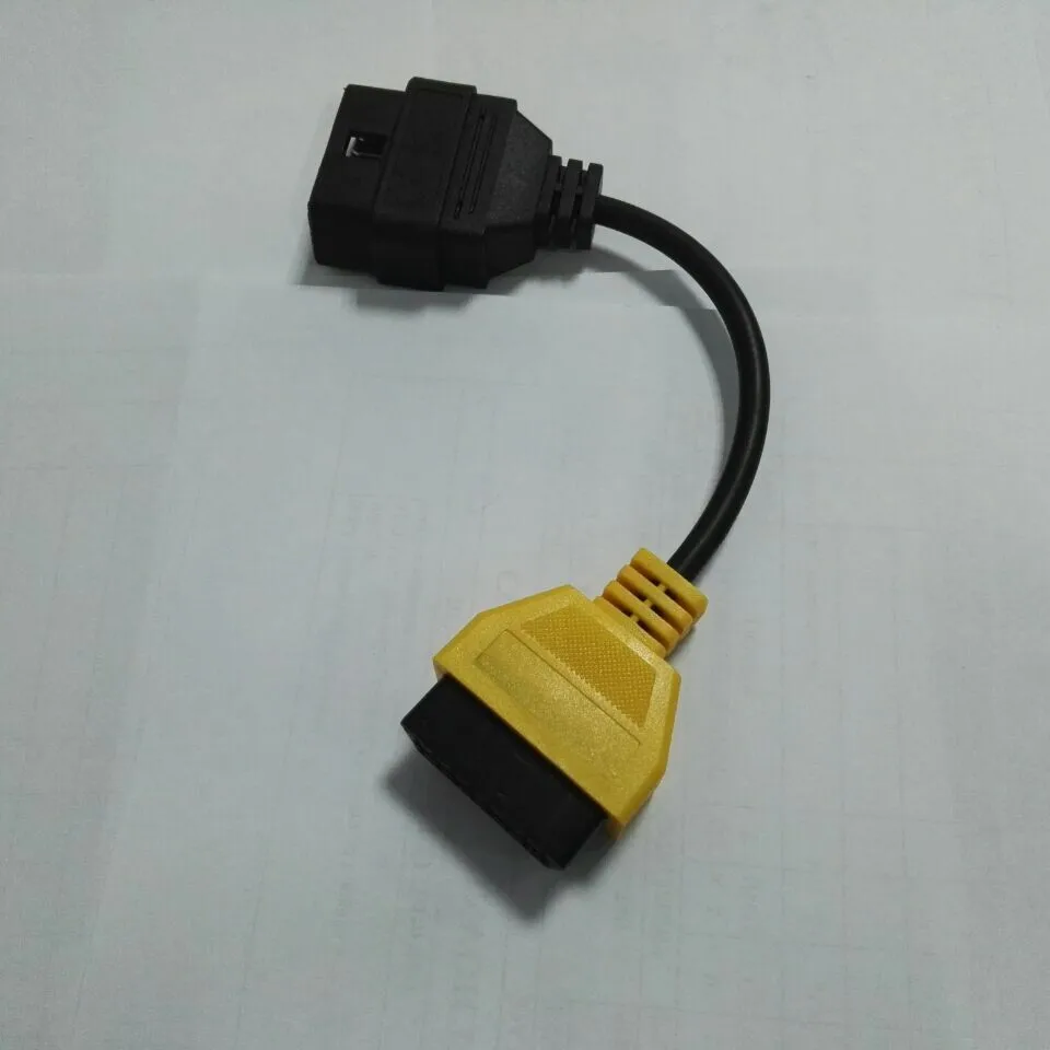 Адаптер A1 A2 A3 для Fiat Alfa Romeo Lancia ЭБУ сканирования OBD2 разъем диагностики двигатель AirBag ABS МОЖЕТ ЭКЮ FiatECUScan 3 шт./лот