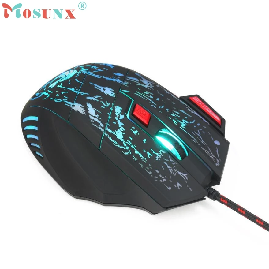 Мышь Raton профессиональная 7 кнопок 5500DPI USB Оптическая Проводная игровая мышь