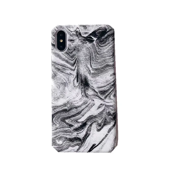 Дымчатый мраморный Чехол для мобильного телефона Apple 8 plus iPhone с жидкой ручкой