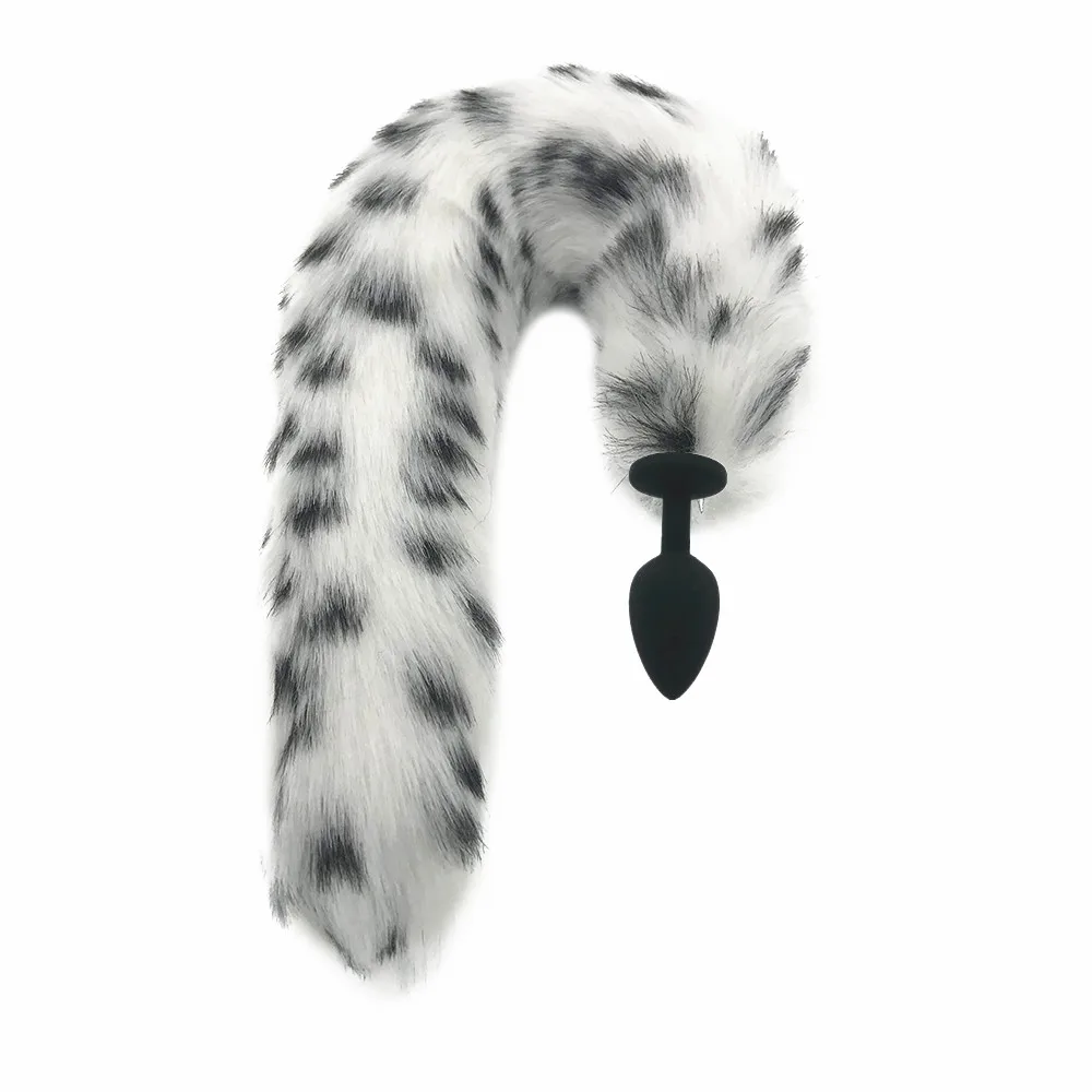 Cosplay Accessories Fetish Fantasy Soft Wild Fox Tail Stainless Steel and Silicone Anal Plug Butt Vibrator for Man Woman Gay | Красота и