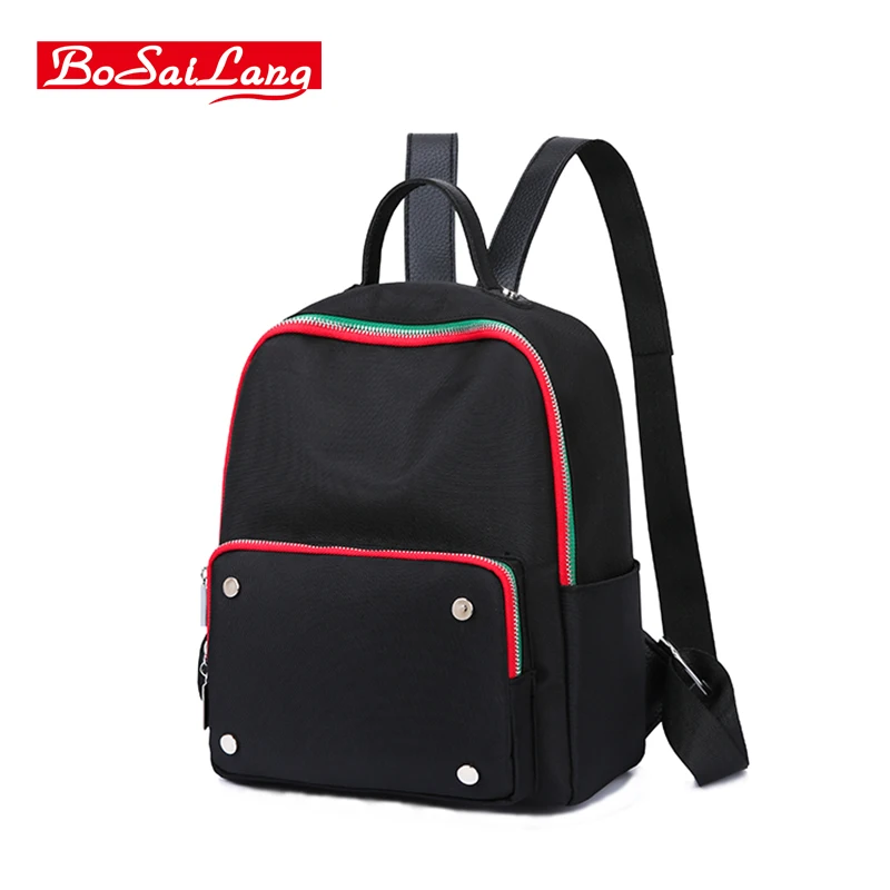 Для женщин рюкзак Водонепроницаемый нейлон леди Рюкзаки женский Повседневное