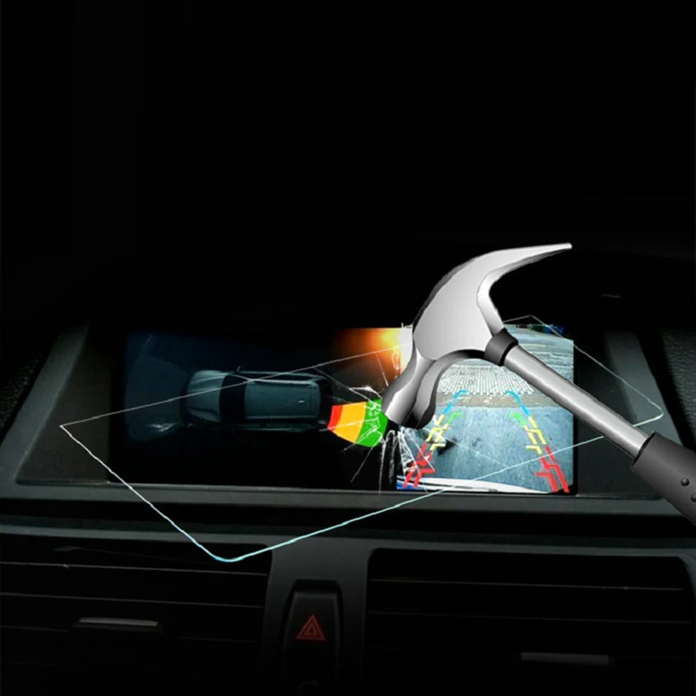 7 ''HD Автомобильный GPS навигатор Экран стальная защитная пленка Отделка для