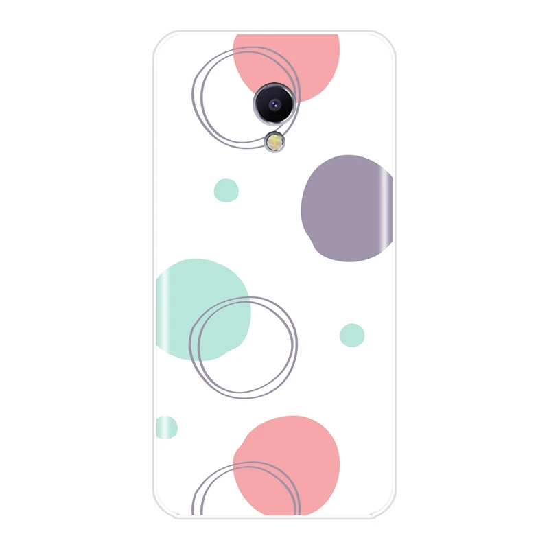 Мягкий чехол из ТПУ для Meizu M6 M6S M6T M5 M5C M5S M3 M3S M2 силиконовый накладка с рисунком