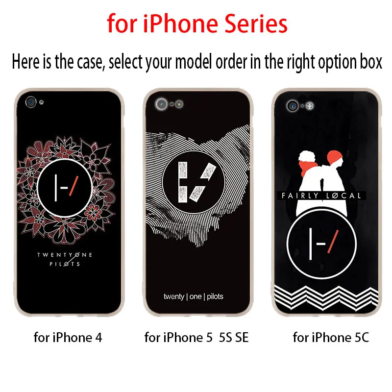 Мягкий чехол twenty one pilots для iPhone 12 11 Pro X XS Max XR 8 7 6 Plus 5s SE 2020 S 1 Mini|Бамперы| |