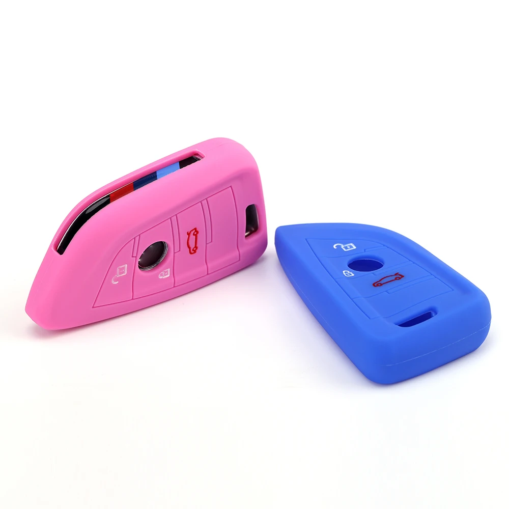 2 кнопки по низкой цене силиконовый для ключа автомобиля чехол Брелок в виде