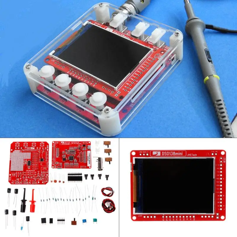 DSO138mini цифровой осциллограф комплект DIY обучения Карманный DSO138 обновление Прямая поставка поддержка