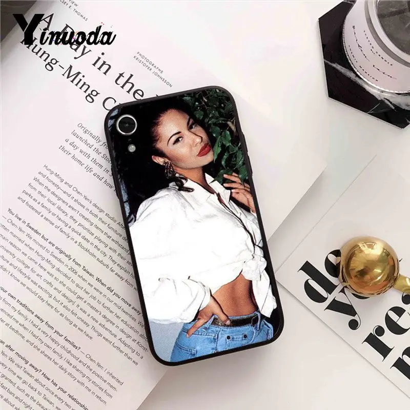 Yinuoda selena quintanilla ТПУ Мягкий силиконовый чехол для телефона чехол для iPhone 8 7 6 6S Plus X XS MAX 5 5S SE XR 10 чехол Fundas Capa