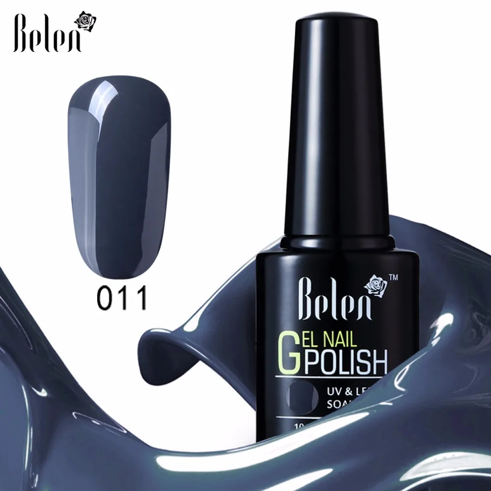 Belen серая серия УФ-лак для ногтей Гель-лак Полупостоянный лак долговечный