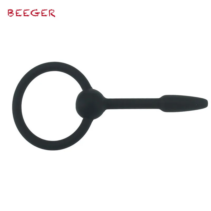 Пробка BEEGER для пениса изготовлена из мягкого гибкого силикона поэтому ее можно