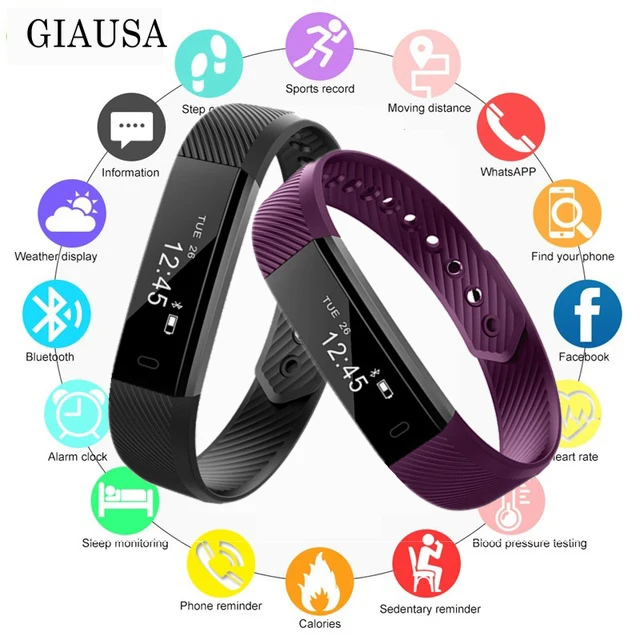 Y5Smart band шагомер браслет счетчик шагов Фитнес Мужская Женская Сигнализация часы