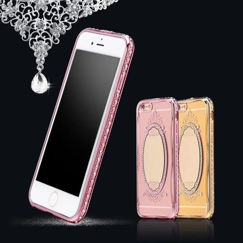 Роскошные моды мечта кристалл алмаза крышка мобильного телефона case для iphone 5g 6g 7g 5