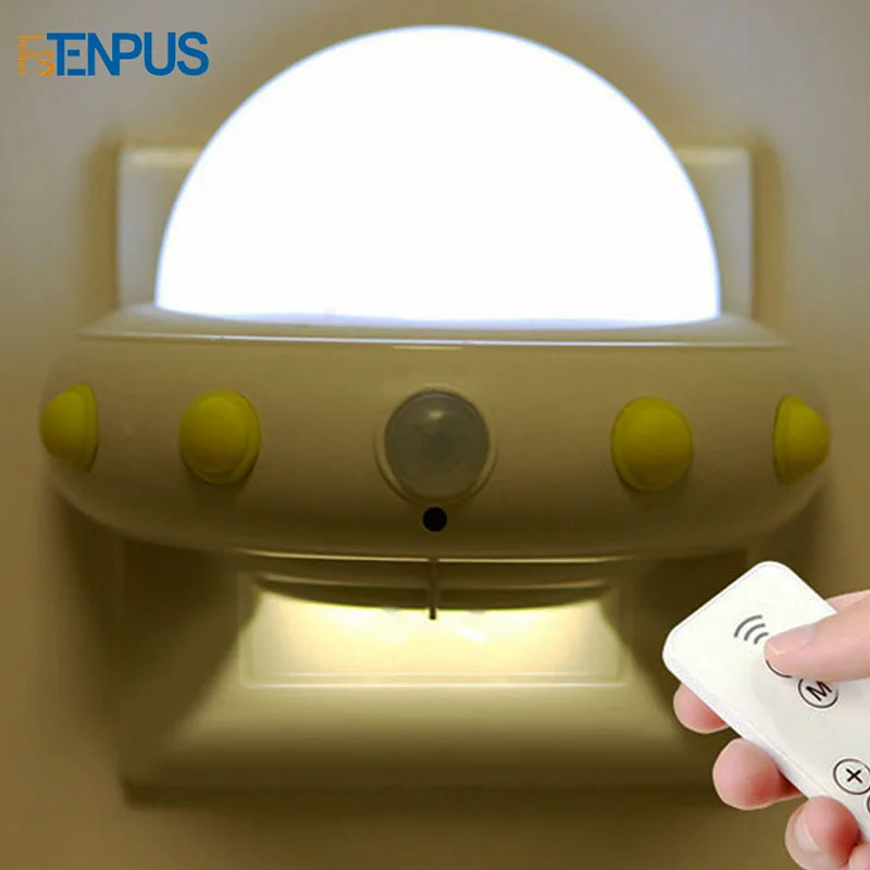 

Настенный светильник в форме летающей тарелки с датчиком движения и USB-зарядкой, 5 светодиодный Дов