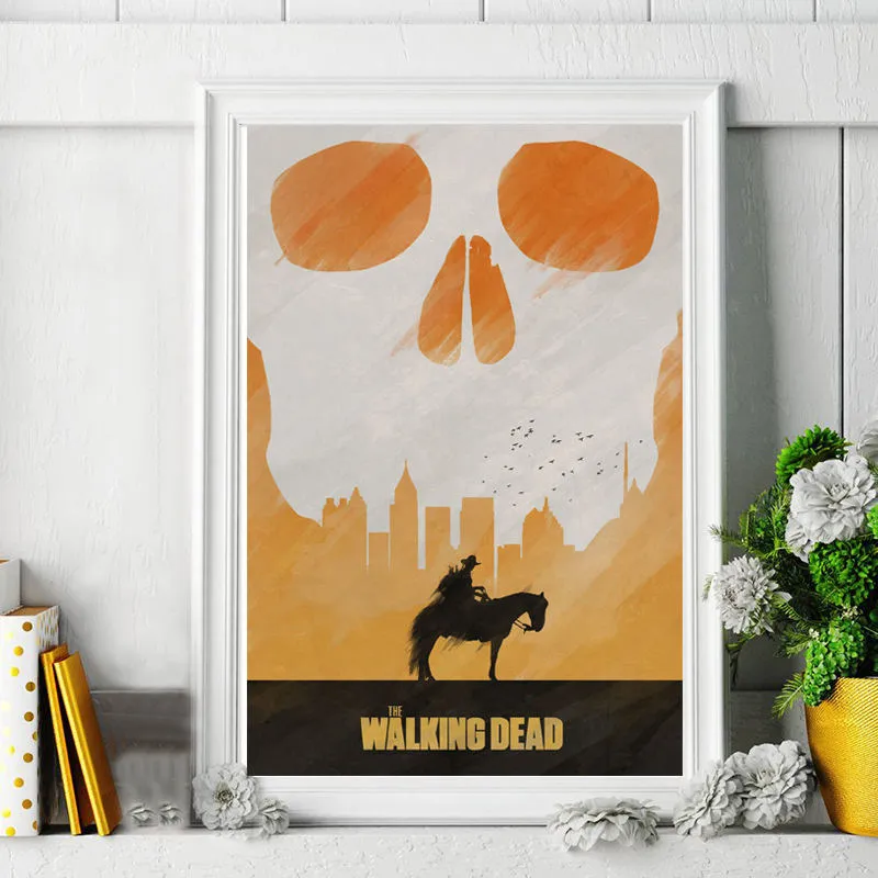 The Walking Dead TV HD Canvas Painting Oil Print Poster Wall Art Picture For Living Room Bedroom Home Decoration | Дом и сад