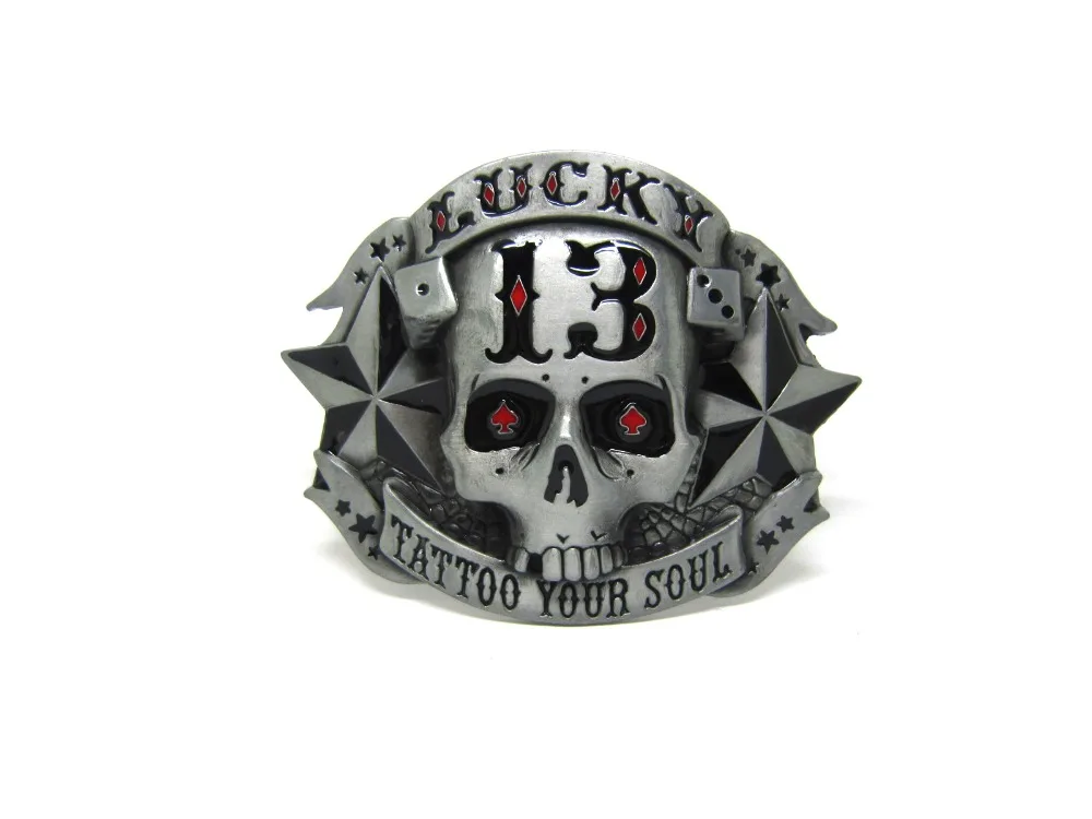 Lucky13 пряжка для ремня с рисунком черепа ваша душа|belt buckle|belt skull buckleskull belt buckle |
