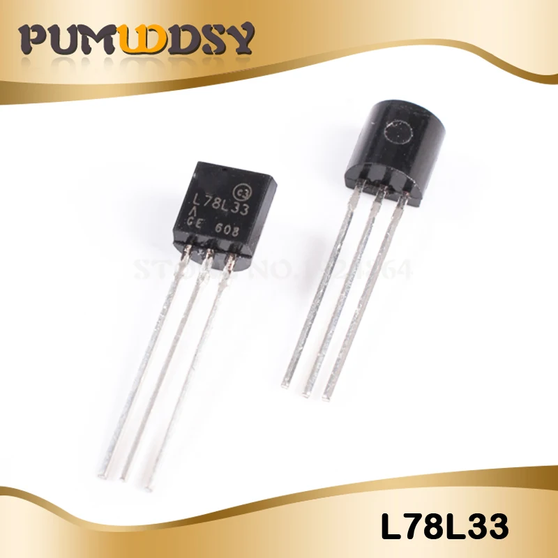 100 шт. L78L33ACZ TO 92 78L33 L78L33 TO92 L78L33A 3 В регулятор напряжения бесплатная доставка