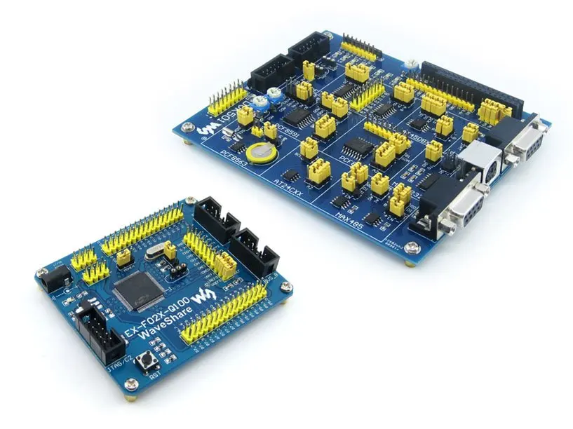 C8051F020 C8051F 8051 оценочная плата комплект + DVK501 системные инструменты = EX F02x Q100