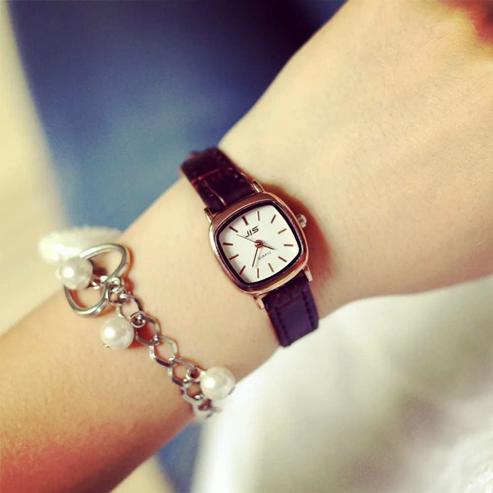 Рай 2017 Творческая Точный Стиль Мода Женщины Искусственной Кожи Кварцевые