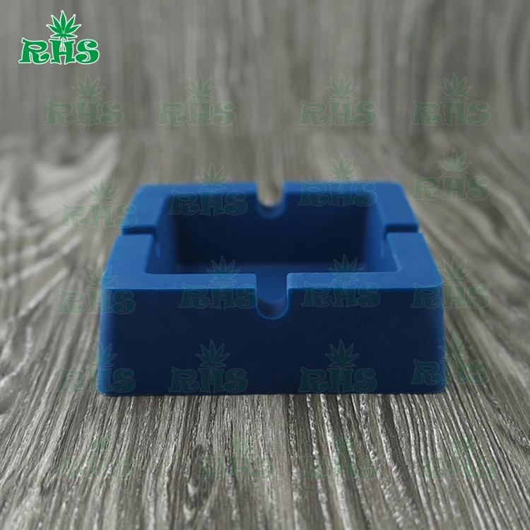 Новые продукты 2017 г. маленькая квадратная силиконовая портативная пепельница