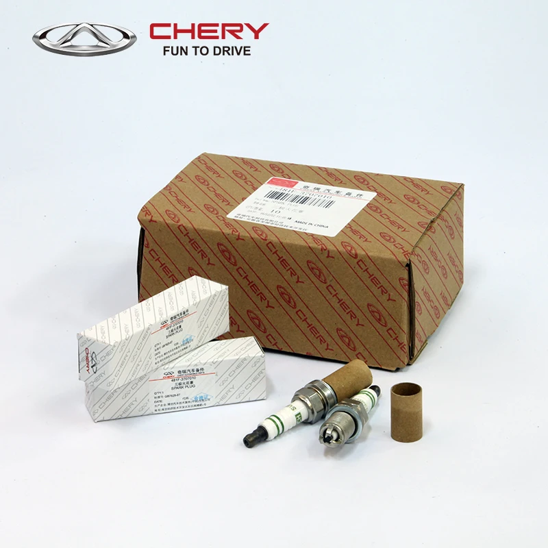 CHERY официальные оригинальные части свечи зажигания для Tiggo3 Fulwin2 номер детали 481F-3707010