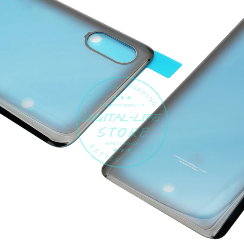 Оригинальная задняя крышка батарейного отсека для Xiaomi Mi 8 Explorer Mi8 + запасные части клея|Корпусы и рамки
