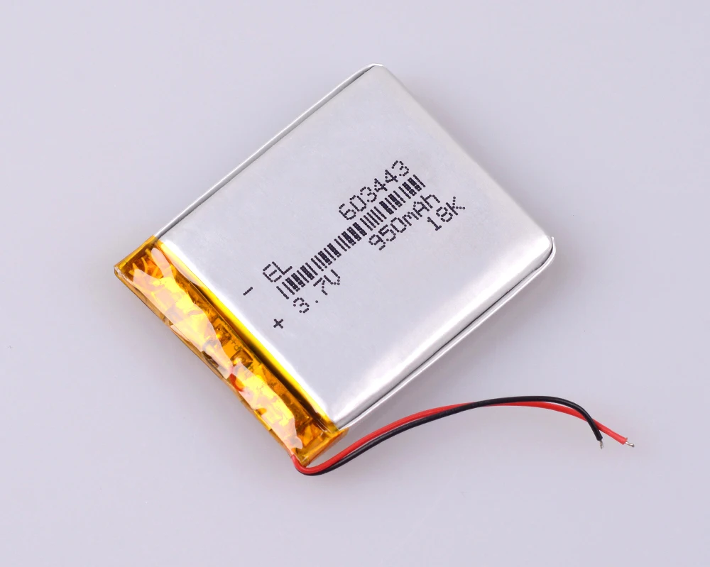 603443 3,7 V 950mAH 583443 полимерный литий-ионный/литий-ионный аккумулятор для игрушек, банка питания, gps, mp3, mp4