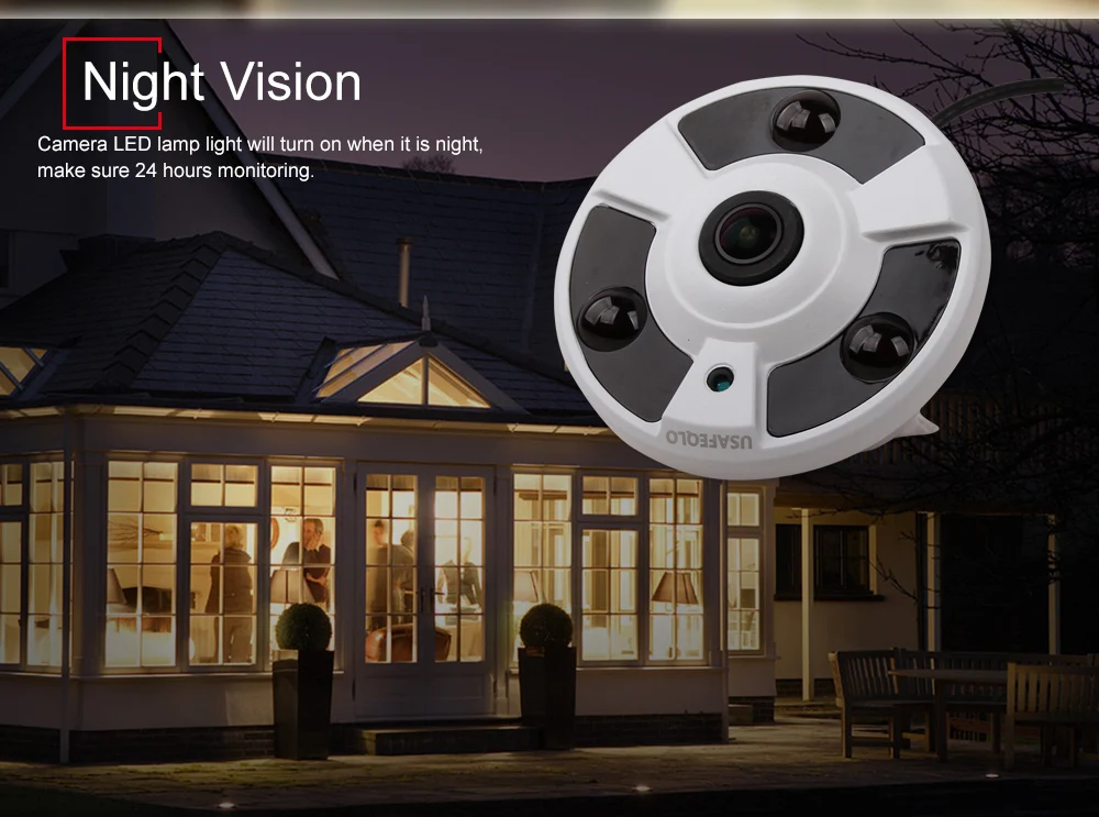 Рыбий глаз AHD высокой четкости камеры наблюдения 2500TVL AHDH 3.0MP 720 P/960 P/1080 P AHD CCTV камера безопасности для помещений HD камера
