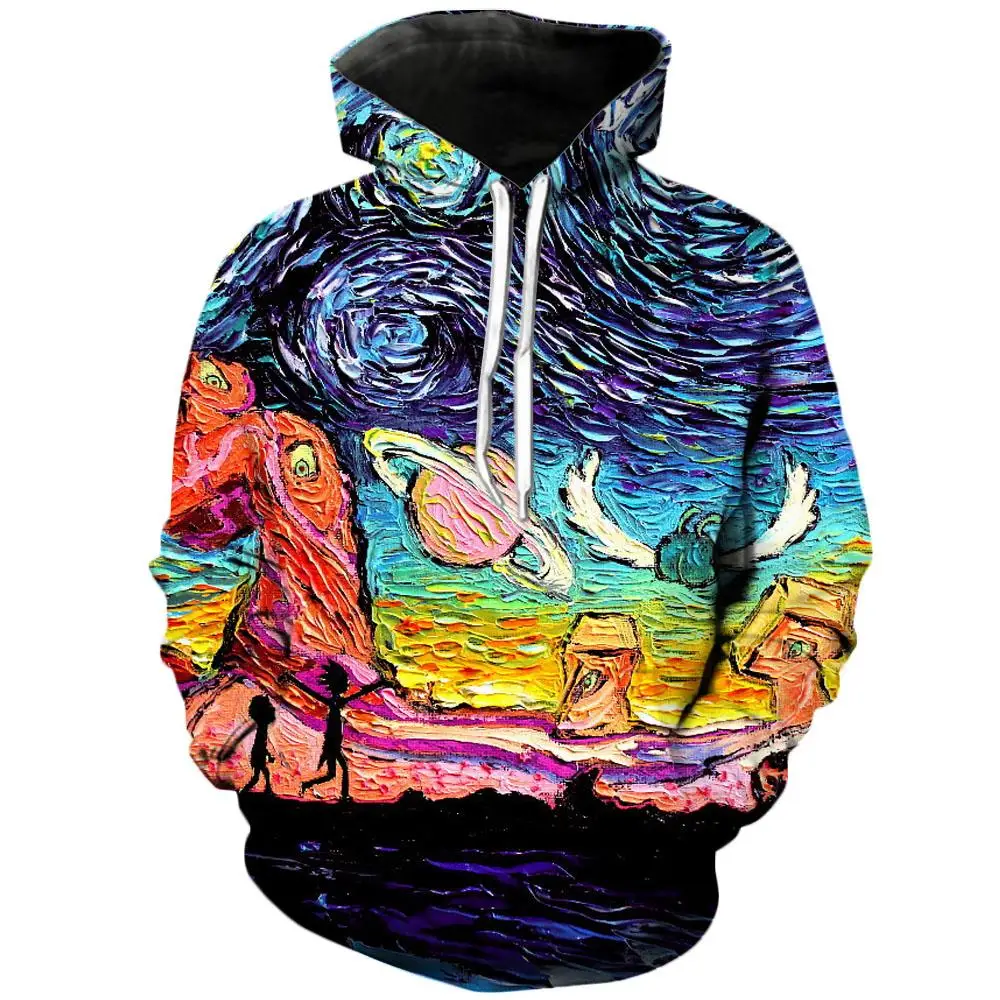 Camiseta де Рик и Морти толстовки jml2 искусство 3D унисекс Толстовка мужская брендовая Толстовка Повседневный Спортивный костюм пуловер Аниме Толстовка