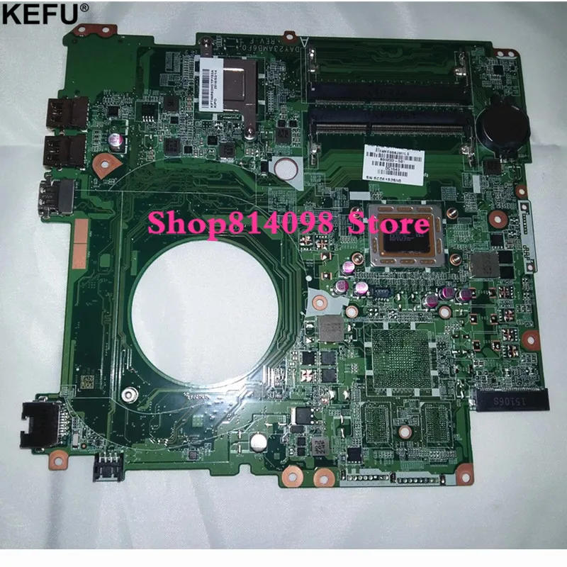 

Материнская плата для ноутбука 800233-001 DAY23AMB6F0 REV:F, 800233-501 для HP PAVILION 17-F, материнская плата, процессор,-001