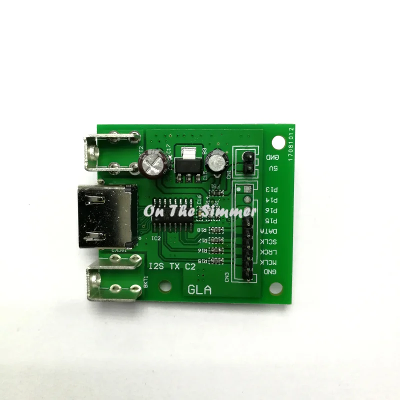 TX C2 version HDMI к IIS ies sdd-передатчик выходной платы ies по HDMI - Цвет: TX C2 version