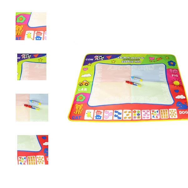 Большой коврик для рисования большой 2 ручки обучающая игрушка подарок детей