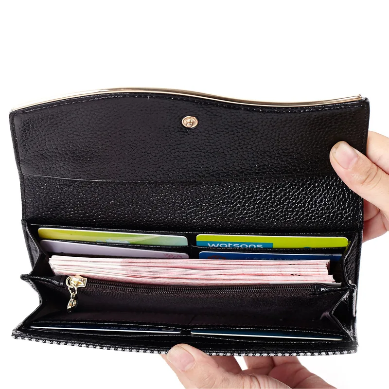 NIOBON 2017 Новый Женщин Конструктора Кошельки Плед Женская сумка Из Натуральной Кожи