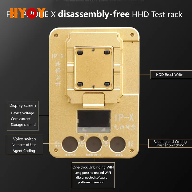 WL разборка жесткий диск PCIE программатор для IPHONE X данные чтения и записи HDD Расширение емкости разблокировка Wi-Fi программатор