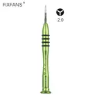 FIXFANS 2,0 мм крестовая отвертка Tri-Point Tri Wing Y0 Y наконечник прецизионный инструмент для ремонта Нескользящая алюминиевая ручка