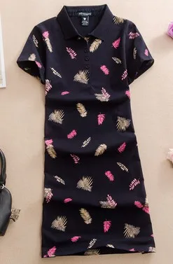 A14 Baharcelin 4XL 5XL Вышивка поло Повседневные Платья De Festa Femme летние топы одежда цельное платье Ete Vestidos Большие размеры - Цвет: A14
