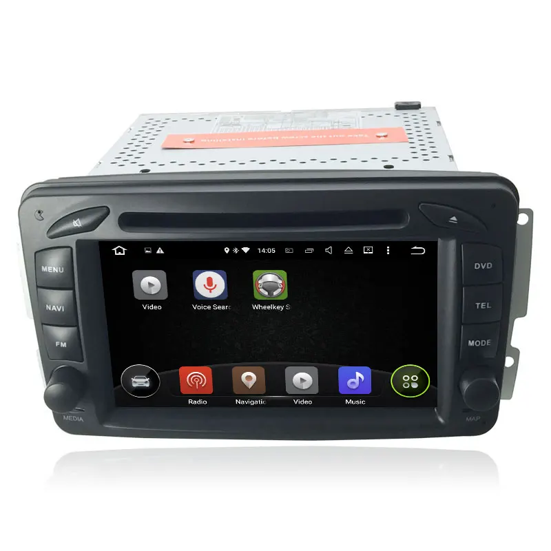 Android 9 0 GPS навигация Мультимедиа DVD плеер для Benz A C G класс CLK M ML W203 Viano Vito W693 W463 W209 W208