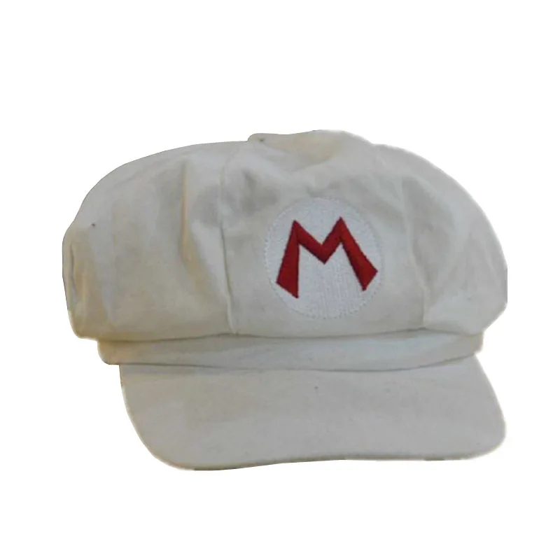 white Для взрослых Funy Super Mario Luigi Brothers, костюм сантехника для косплея, юбка Марио, шляпа, шапки на Хэллоуин, для женщин, для девочек, нарядное платье, вечерние - Цвет: white