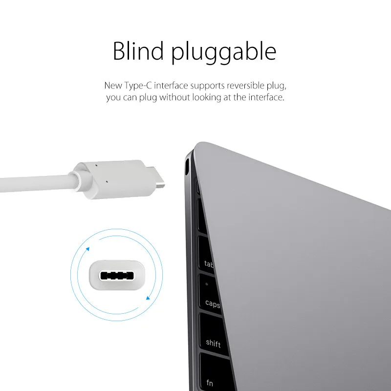 Алюминиевый хаб ORICO RCV3A с type-C в VGA/type-C/type-A конвертер USB3.1 Gen1 5 Гбит/с 3 портами USB3.0 для
