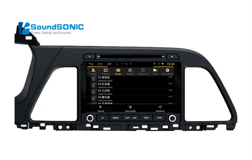 Для Hyundai Sonata 2015 2016 Android 4.4.4 s160 Авто Мониторы стерео Радио DVD GPS Навигационная медиа