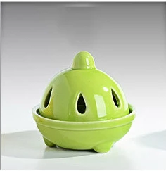 Green ERMAKOVA многоцветная керамическая курильница для благовоний, маленький фарфоровый держатель для благовоний, курильница, чайный домик, 20 шт., подарок для благовоний - Цвет: Green