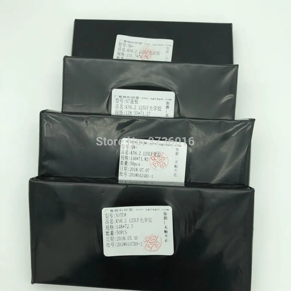 125um 150um 175um KAWIN кН 6,2 Гибридный OCA для восстановления экрана для samsung s7 edge S8 plus Note 8 Note 9 iphone х поврежденные из тисненой жести