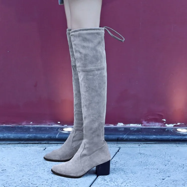 Ботинки Челси с замшевым наконечником большие размеры 11 12 13 14 15 16 17 на толстом