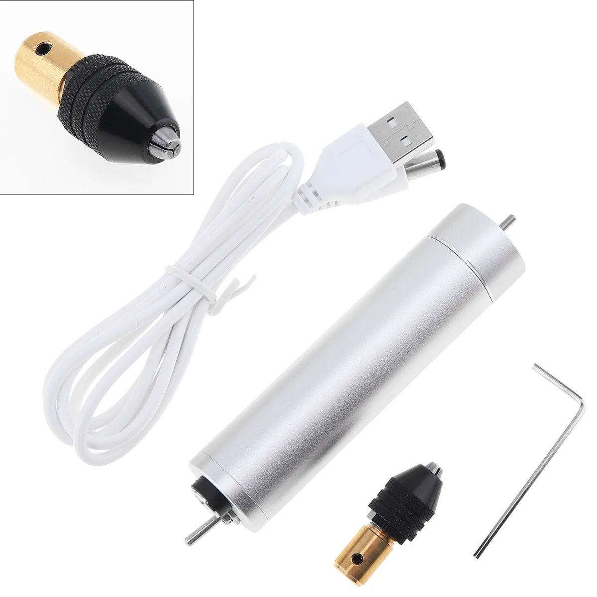 Мини DC 5V 6V 180 ручной Электрический миксер для теста ручная дрель USB Rotary Tool Set с 0 4 3